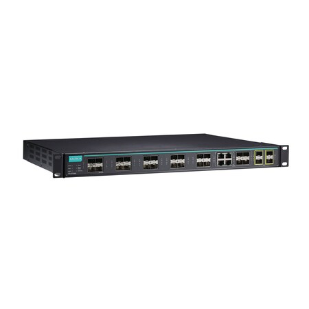 Moxa Layer 2 Full Gigabit Mgd Eth. Swtch, M1Icsg7528A4Gtxsfp4X ICS-G7528A-4GTXSFP-4XG-HV-HV